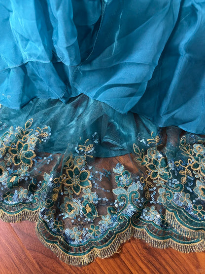 Charming Mermaid Spaghetti Straps Applique Formal Dresses Beaded Sequins Rhinestone Prom Dress AP2432