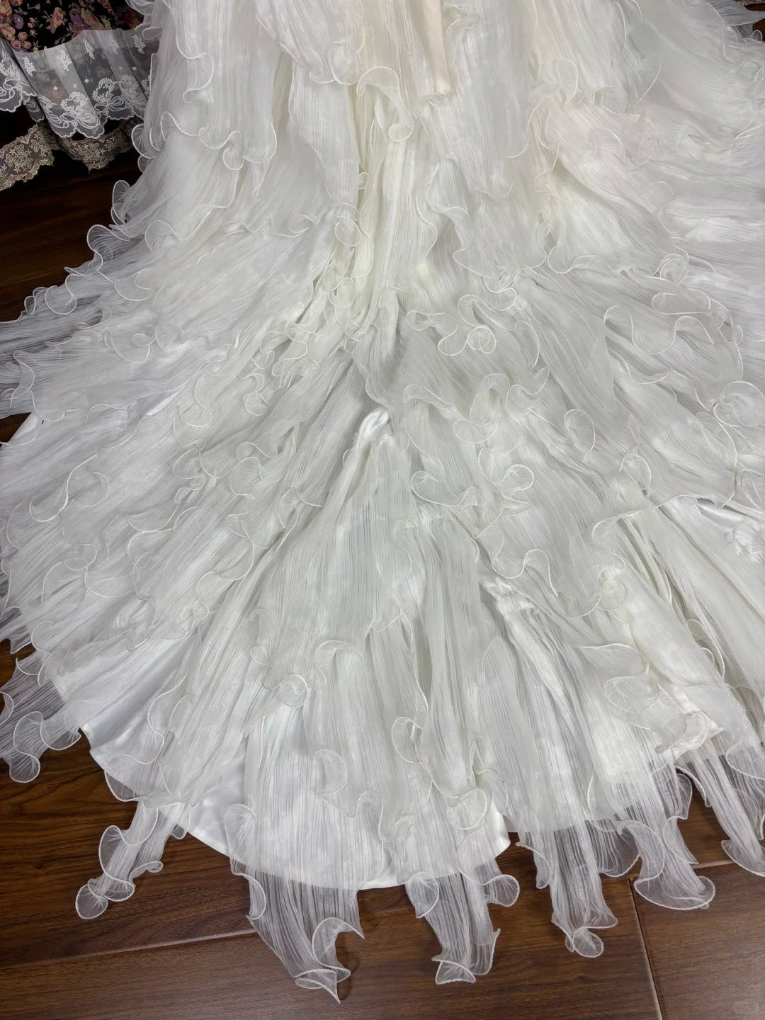 Classical One-Shoulder Mermaid Bridal Gowns Sequins Beading Rhinestone Applique Wedding Dress AP2443