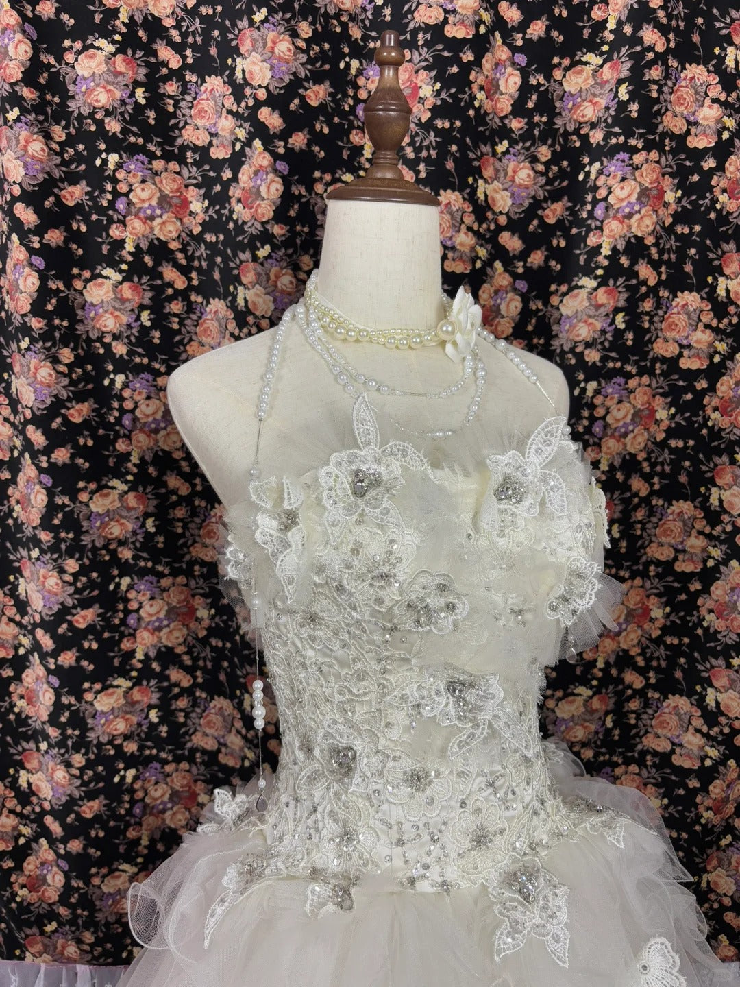 A-Line Birthday Short Dresses Strapless Sequins Crystals Appliques Tulle Train Homecoming Dress AP2460