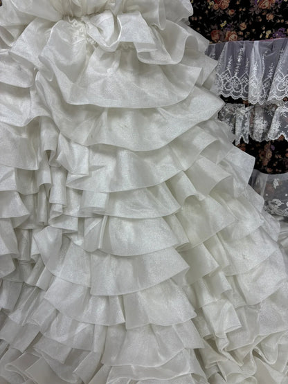 Gorgeous Sweetheart Neck Mermaid Bridal Gowns Crystals Rhinestone Sequins Wedding Dress AP2473