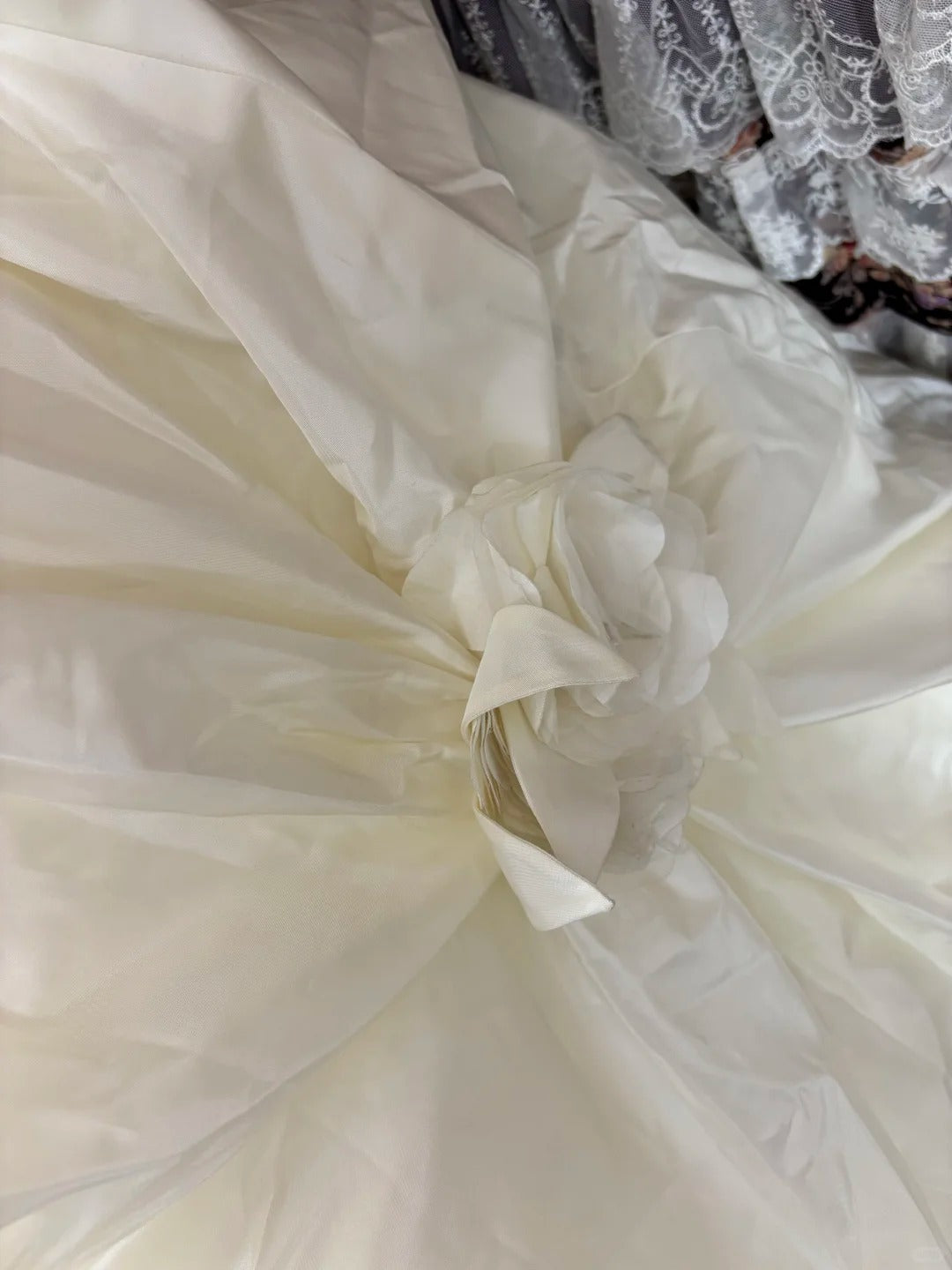 Novelty A-Line One Shoulder Formal Dresses Handmade Flowers Sequins Beaded Crystals Prom Dress AP2478