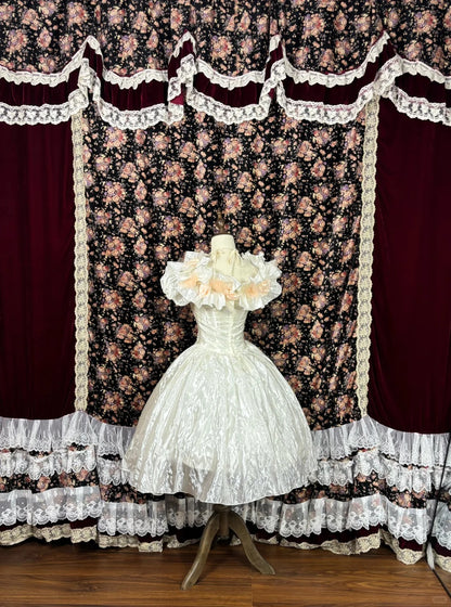 Alluring Off-Shoulder A-Line Birthday Dresses Beading Sequins Handmade Flowers Homecoming Dress AP2529