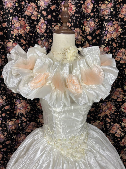 Alluring Off-Shoulder A-Line Birthday Dresses Beading Sequins Handmade Flowers Homecoming Dress AP2529