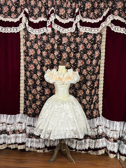 Alluring Off-Shoulder A-Line Birthday Dresses Beading Sequins Handmade Flowers Homecoming Dress AP2529