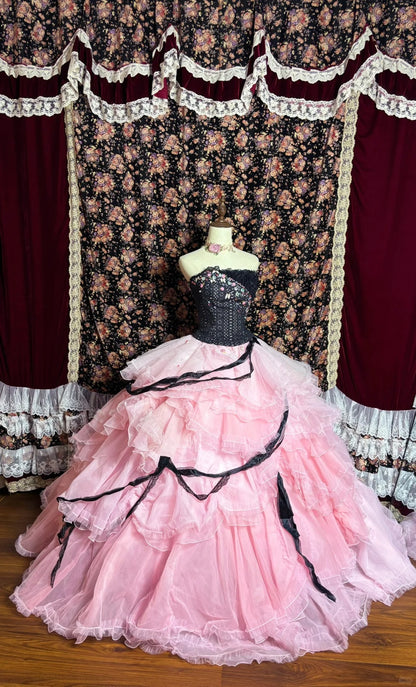 Detachable Spaghetti Strap A-Line Floral Evening Gowns Crystals Beaded Appliques Prom Dress AP2572