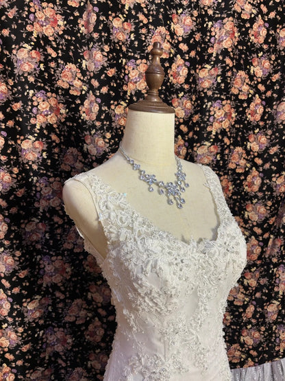 Unique V Neck Mermaid Formal Dresses Lace Sequins Appliques Beaded Prom Dress AP2584