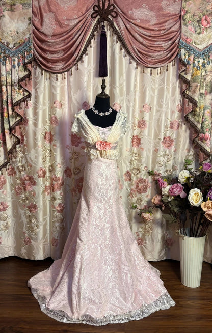 Charming Sweetheart Neck Mermaid Formal Dresses Lace Appliques Beading Sequins Crystals Prom Dress AP2649