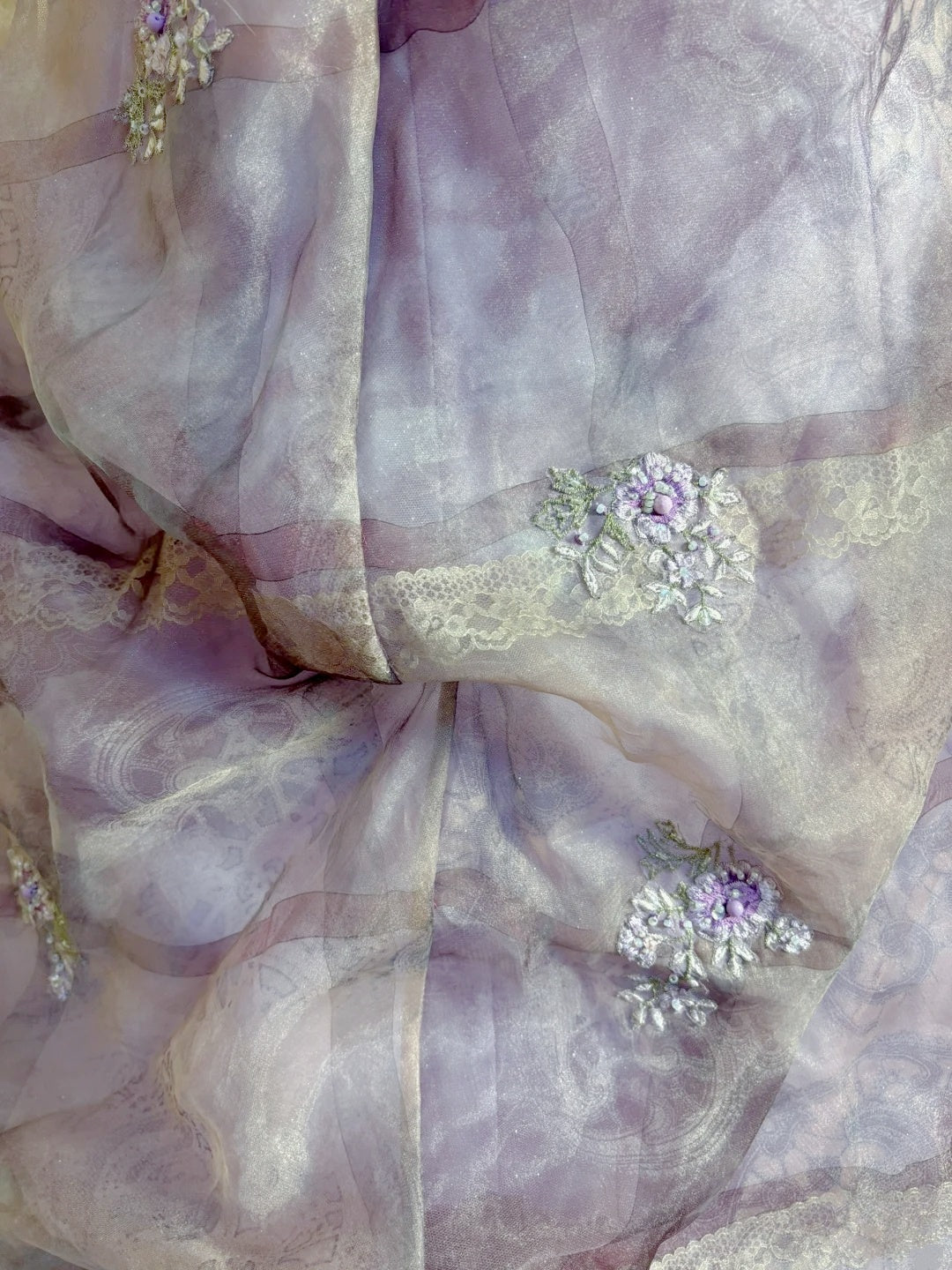 Dramatic Strapless Evening Gowns A-Line Handmade Flowers Sequins Beaded Appliques Ruffled Prom Dress AP2679