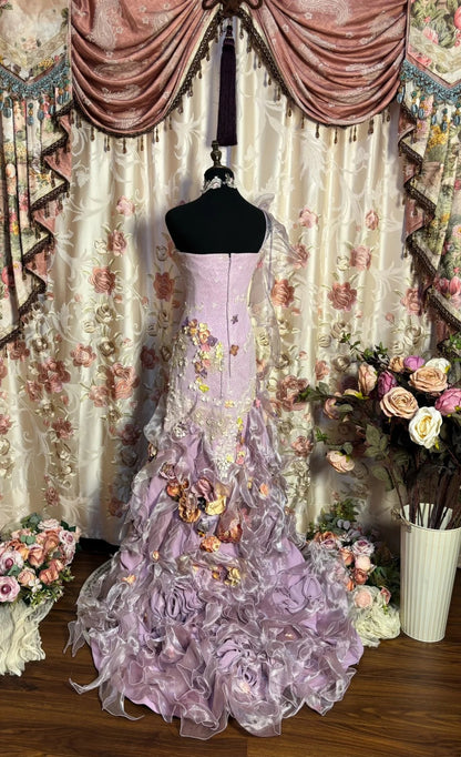 Modern One Shoulder Sheath Evening Gowns Beading Sequins Appliques Prom Dress AP2705