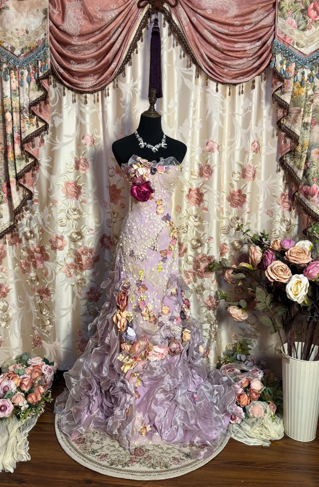 Modern One Shoulder Sheath Evening Gowns Beading Sequins Appliques Prom Dress AP2705