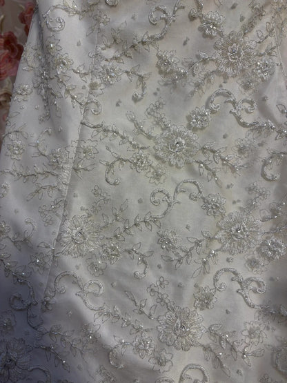 Fabulous One-Shoulder Mermaid Bridal Gowns Beading Crystals Applique Sequins Wedding Dress AP2710