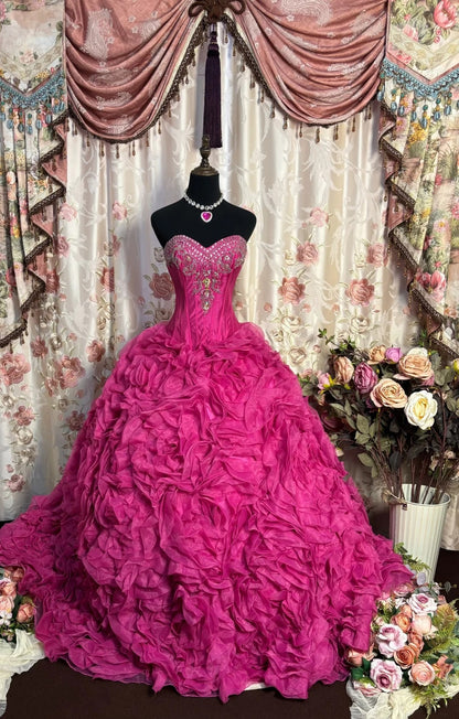 Classical Strapless A-Line Evening Dresses Sequins Crystals Beading Prom Dress AP2716