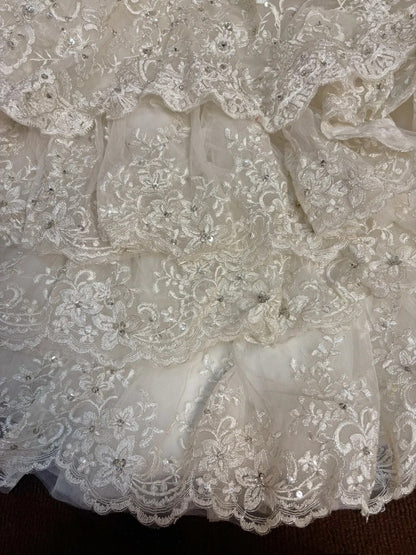 Artistic Mermaid Strapless Bridal Gowns Appliques Rhinestone Wedding Dress AP2721