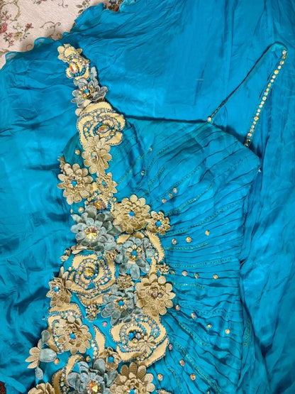 Dreamy Mermaid Spaghetti Strap Prom Dress Crystals Appliques Sequins Beaded Formal Dresses AP2778