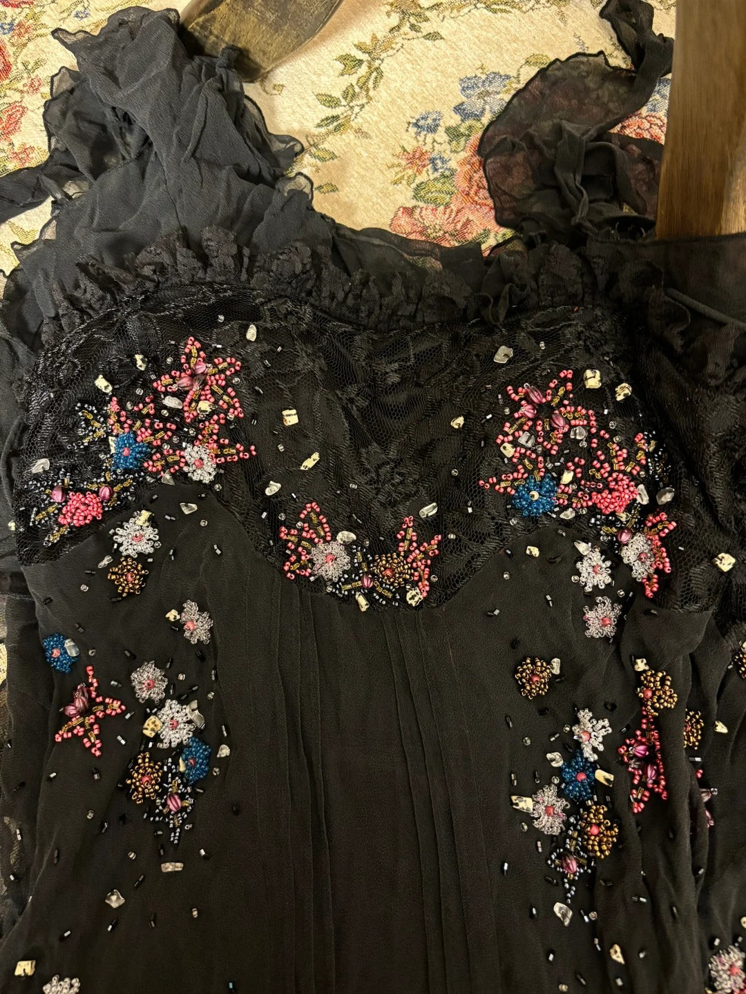 Glittering Spaghetti Straps Sheath Birthday Dresses Sequins Crystals  Beading Black Homecoming Dress AP2812