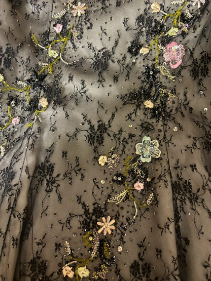 Fancy Mermaid Spaghetti Strap Long Prom Dress Appliques Beaded Sequins Evening Dresses AP2817