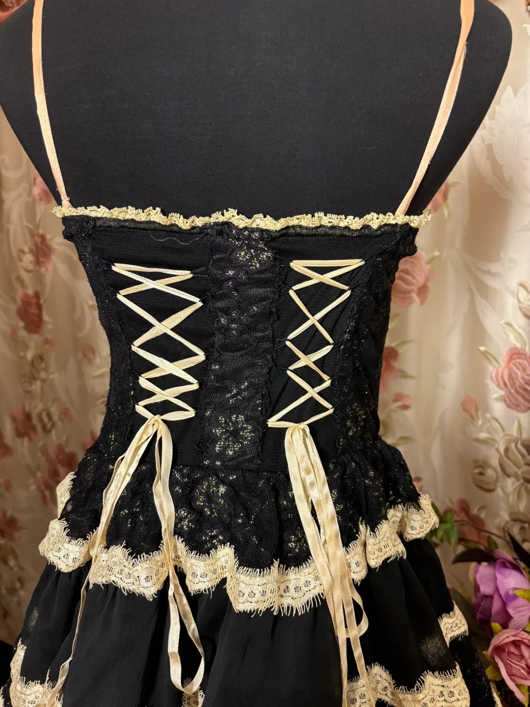 New Spaghetti Straps A-Line Birthday Dresses Sequins Lace Tulle Tiered Homecoming Dress AP2861