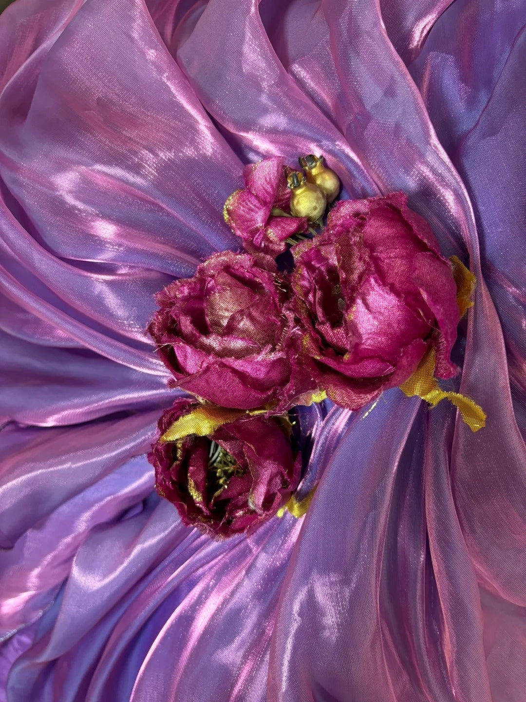 Fancy A-Line Strapless Sweet 16th Dress Beads Handmade Flowers Crystals Prom Dress AP2870