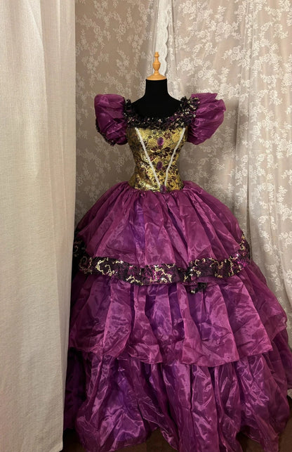 Sheen Square Neck A-Line Formal Dress Beading Appliques Sequins Tulle Prom Dress AP2994