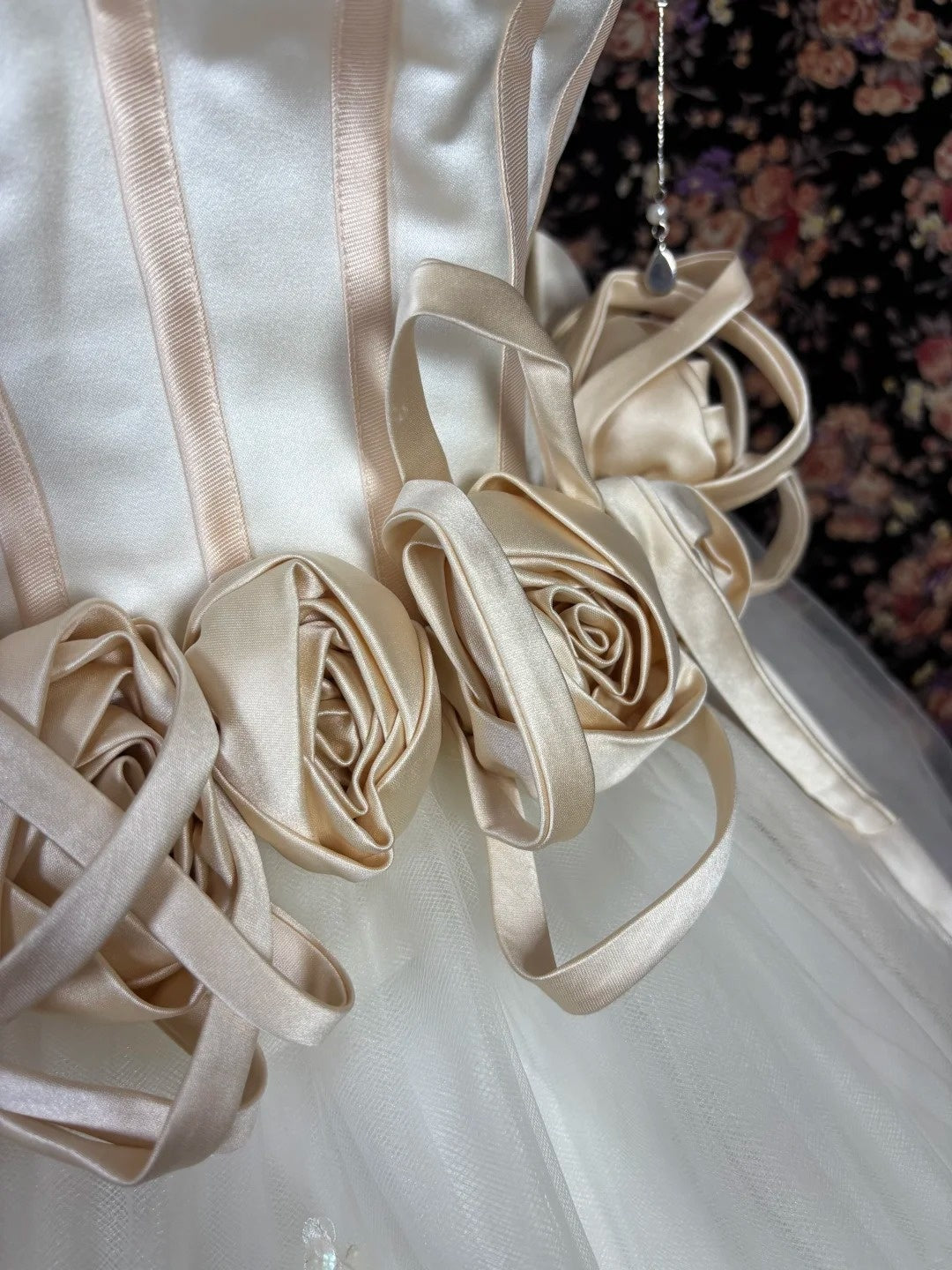 Glittering Strapless A-Line Sweet 16th Dresses Handmade Flowers Sequins Appliques Prom Dress AP3074