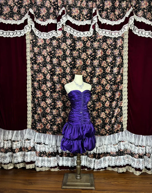 Ornate Strapless Sheath Birthday Gowns Sequins Pleated Homecoming Dress AP3085