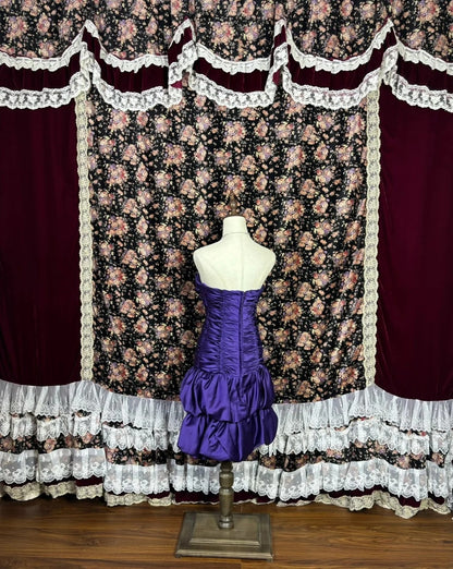 Ornate Strapless Sheath Birthday Gowns Sequins Pleated Homecoming Dress AP3085