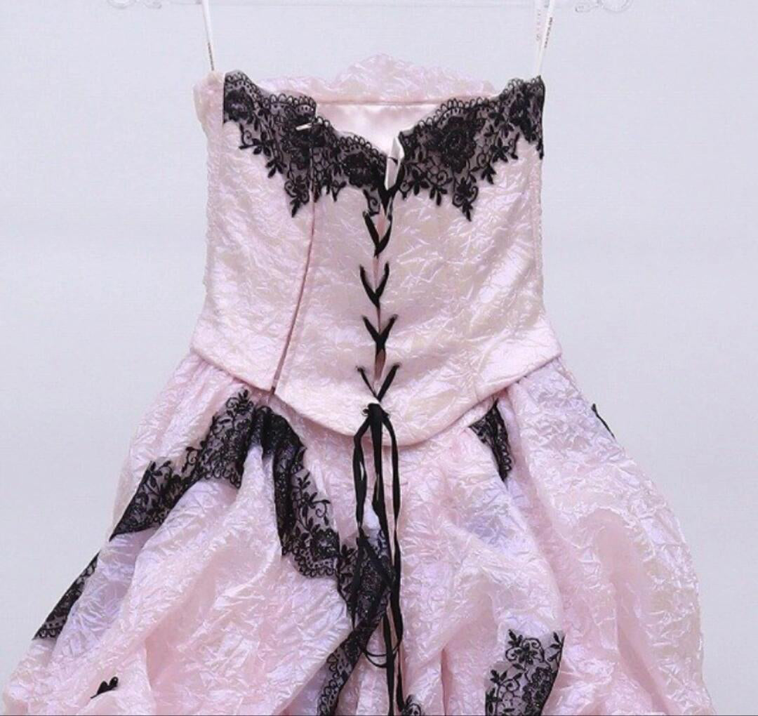 Charming Strapless A-Line Long Sweet 16th Gowns Lace Handmade Flowers Beads Prom Dress AP3166