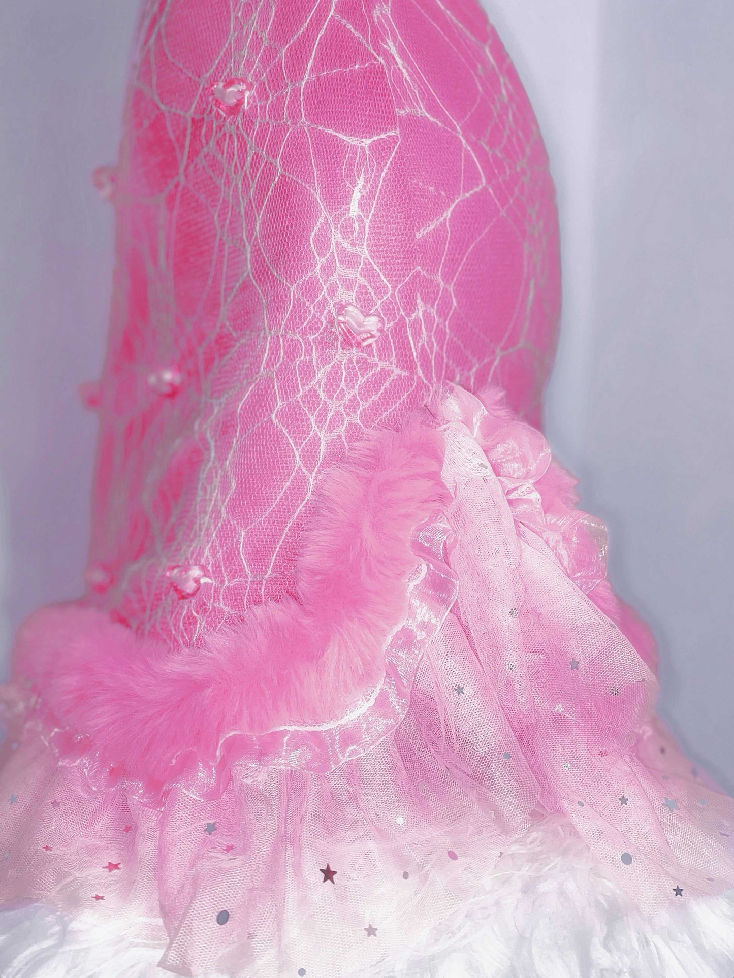 Ornate Spaghetti Straps Sheath Birthday Gowns Sequins Beading Bows Ruffled Tulle Homecoming Dress AP3191