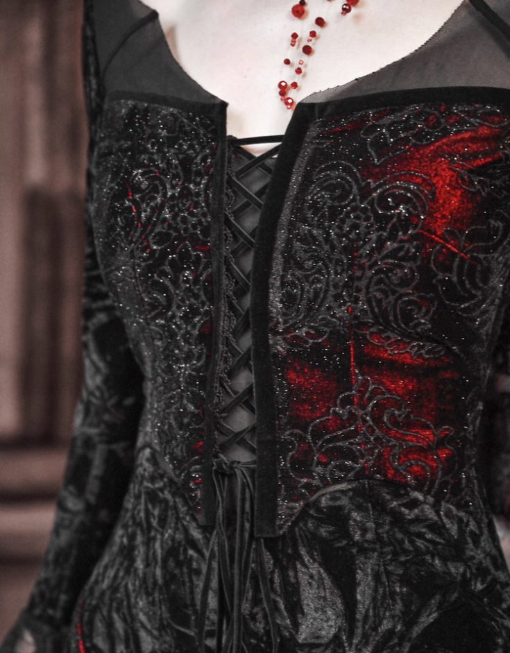 Luxury Mermaid V-Neck Evening Dresses Sequins Lace Long Sleeve Prom Dress AP3195