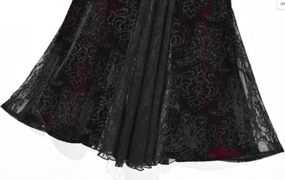 Graceful Mermaid Strapless Formal Dresses Sequins Lace Handmade Flowers Prom Dress AP3196