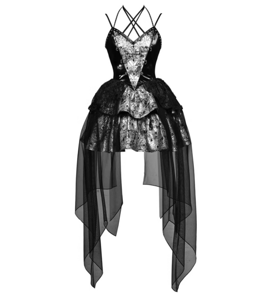 Artistic Spaghetti Strap A-Line Birthday Dress Jacquard Beads Leather Tulle Homecoming Dress AP3203