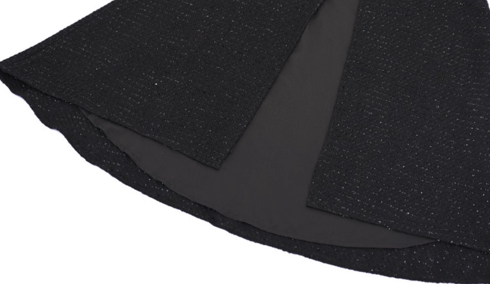 Dreamy Mermaid Halter Neck Formal Dresses Sequins Bow Slit Black Prom Dress AP3204