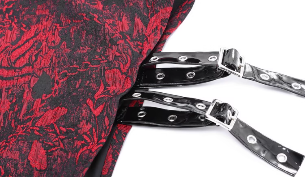 Glamorous Halter Neck Sheath Formal Dresses Jacquard Belt Slit Prom Dress AP3209