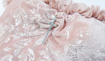 Stunning Spaghetti Strap Sheath Birthday Dress Jacquard Lace Gathered Homecoming Dress AP3211