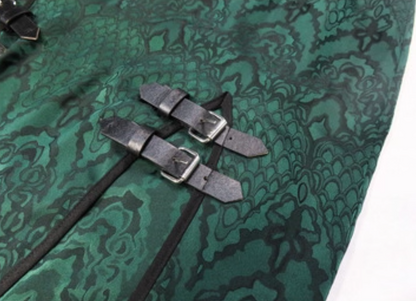 Novelty Halter Neck Sheath Evening Dress Jacquard Tassel Belt Slit Prom Dress AP3212