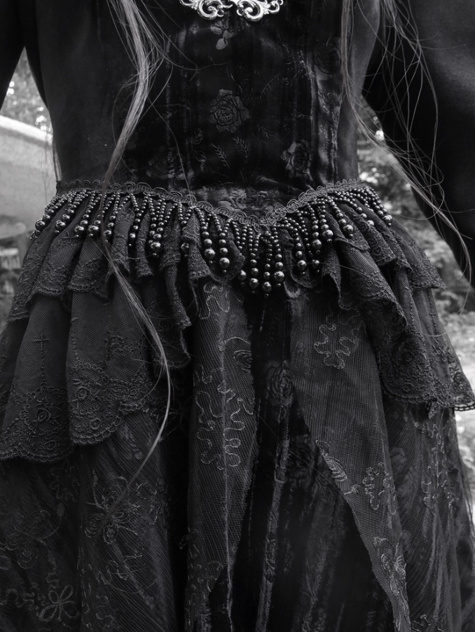 Unique Spaghetti Strap A-Line Birthday Dress Jacquard Velvet LBD Tassel Lace Homecoming Dress AP3213