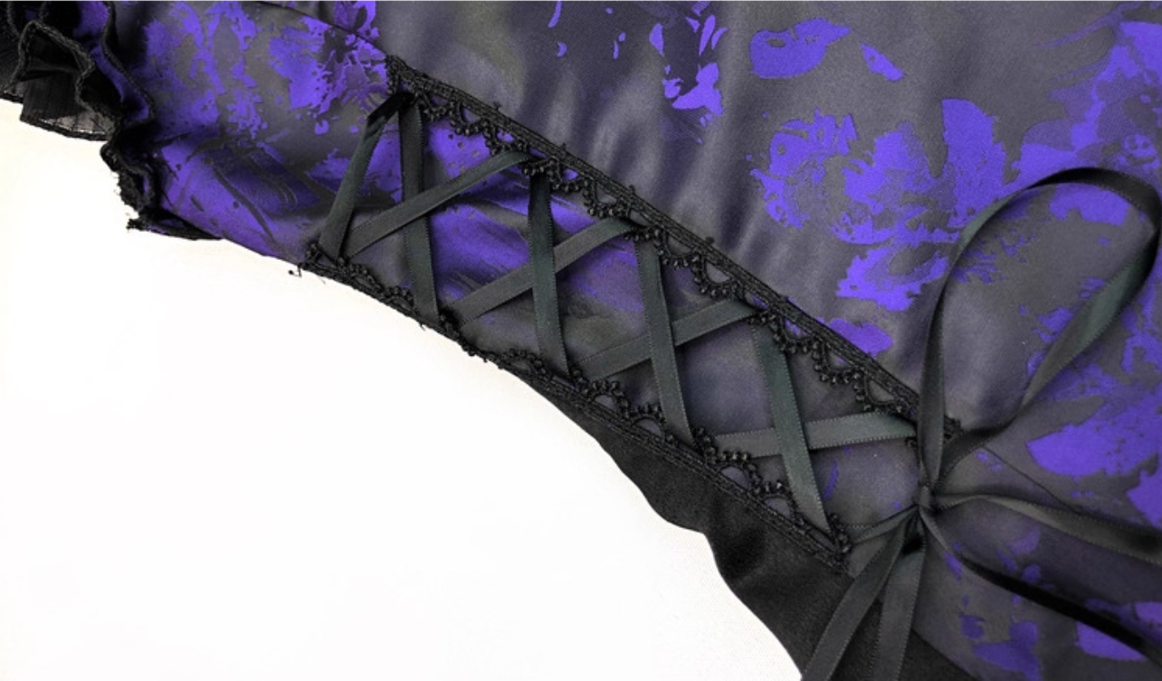 Oriental Style A-Line Mandarin Collar Birthday Dress Jacquard Tassel Homecoming Dress AP3218