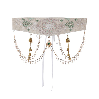 Flowy A-Line Cowl Neck Evening Dresses Sequins Crystals Slit White Prom Dress AP3221