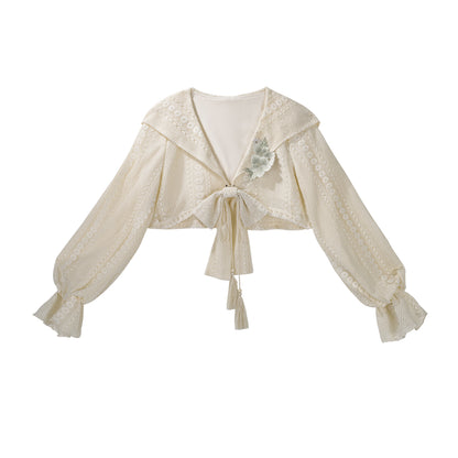 Dopamine Style Spaghetti Straps A-Line Birthday Dress With Hoodie Bow Appliques Tassel Floral Satin Homecoming Dress AP3223