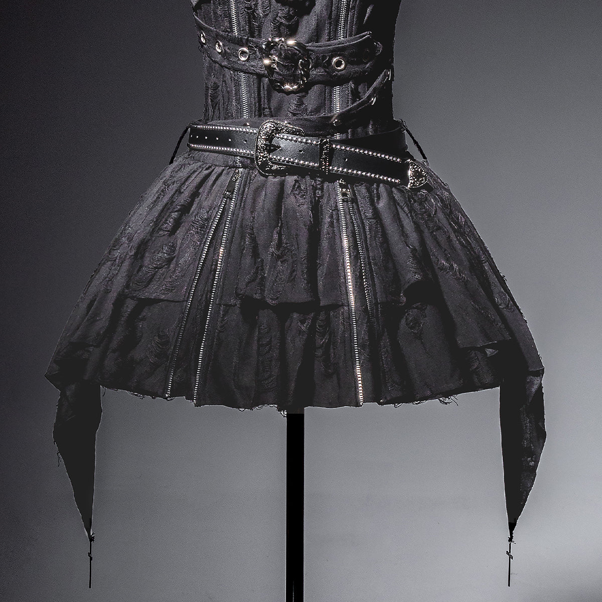 Stylish A-Line High Collar Birthday Dress Zipper Cutout Homecoming Dress AP3226