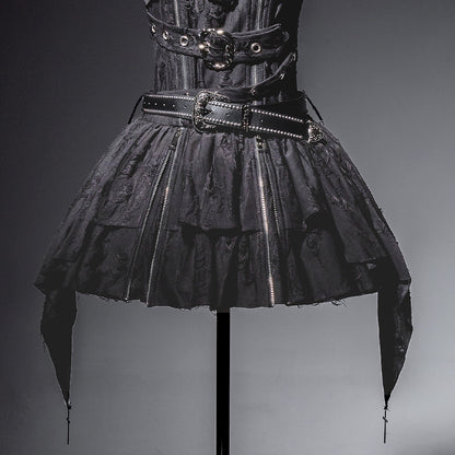 Stylish A-Line High Collar Birthday Dress Zipper Cutout Homecoming Dress AP3226