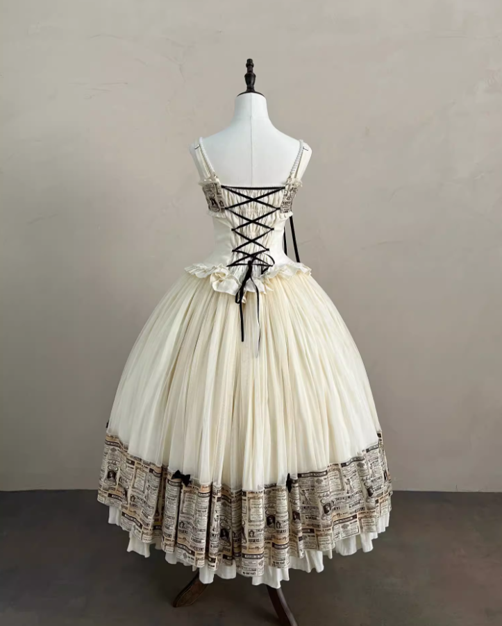 Fashionable A-Line Spaghetti Strap Tulle Evening Dresses Bows Beads Handmade Flowers Prom Dress AP3271