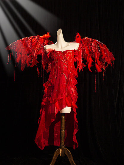 Flattering Strapless Sheath Birthday Gowns Sequins Beading Crystals Homecoming Dress AP3279