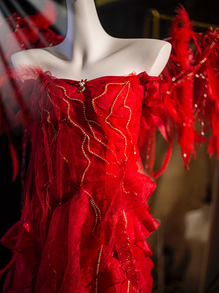 Flattering Strapless Sheath Birthday Gowns Sequins Beading Crystals Homecoming Dress AP3279