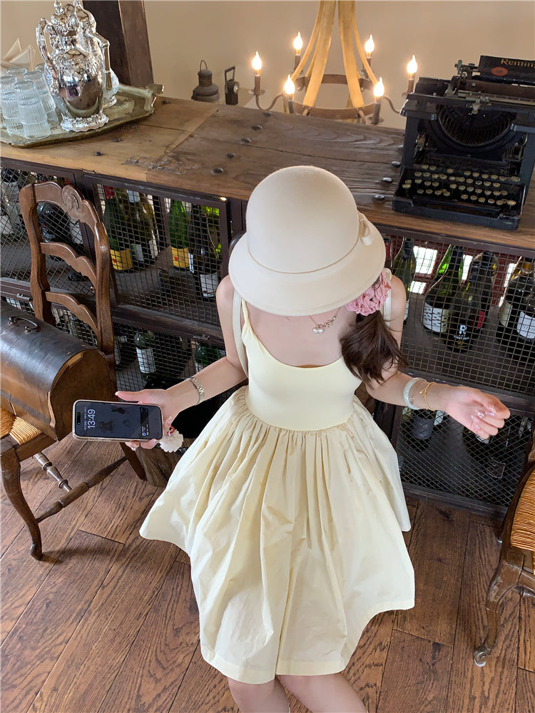 Luxurious Spaghetti Strap A-Line Mini Dress Cute Parties Outfit Everyday Wear Short Dress AP3525