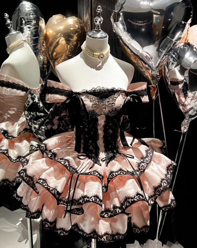 Elegant Off Shoulder A-Line Birthday Gowns Rhinestones Lace Ribbon Homecoming Dress AP3613