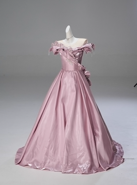 Bling A-Line Illusion Neck Sweet 16 Evening Gowns Beading Sequins Pearls Appliques Prom Dress AP3847