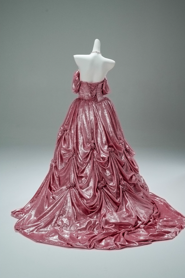 Superb Halter Neck A-Line Sweet 16 Gowns Hottie Handmade Flowers Beading Crystals Prom Dress AP3872