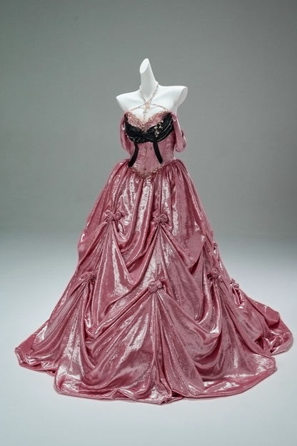 Superb Halter Neck A-Line Sweet 16 Gowns Hottie Handmade Flowers Beading Crystals Prom Dress AP3872