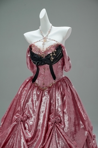 Superb Halter Neck A-Line Sweet 16 Gowns Hottie Handmade Flowers Beading Crystals Prom Dress AP3872